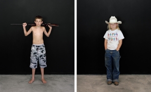 Sharon Lockhart - Pine Flat Portrait Studio, Mikey, Sierra, 2005