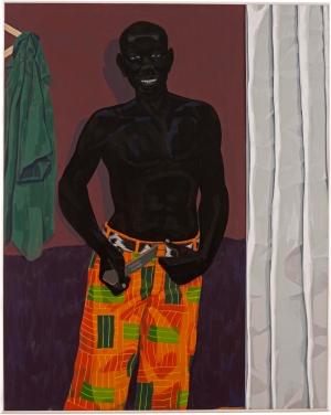 Kerry James Marshall - Untitled (Orange Pants), 2014