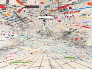 Julie Mehretu - Congress, 2003