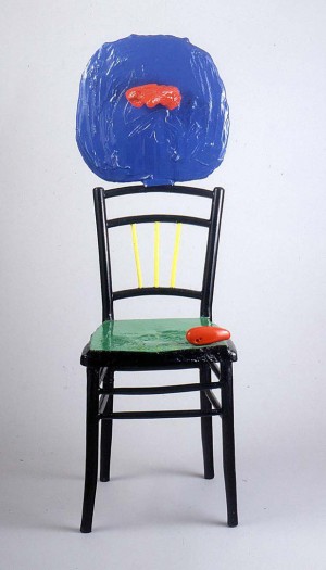 Joan Miró - Femme assise et enfant, 1967, painted bronze (lost wax casting). Fonderie T. Clementi, Meudon, Paris