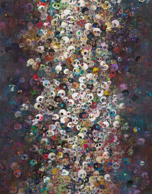 Takashi Murakami - End of Line, 2011, acrylic on canvas mounted on board