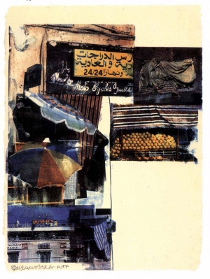 Robert Rauschenberg - Flaps (Marrakitch), 2000