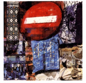 Robert Rauschenberg - Quattro Mani Marrakech III, 2000, screenprint on paper