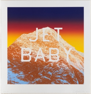 Ed Ruscha - JET BABY, 2011