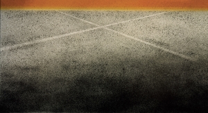 Ed Ruscha - Sunset-Gardner Cross, 1998-99