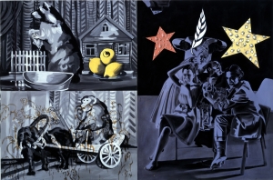 David Salle - Lemons and Stars, 1997