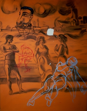 David Salle - Savagery and Misrepresentation, 1981