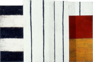 Sean Scully - Conversation, 1986, oil on four canvas panels