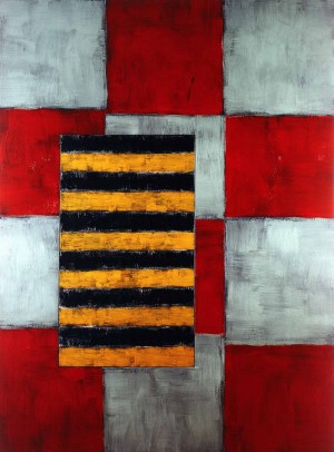 Sean Scully - Red Way, 1992