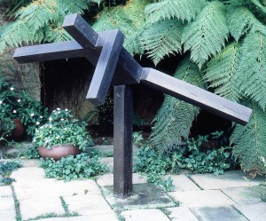 Joel Shapiro - Untitled, 1980-81, bronze