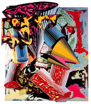 Frank Stella - Gobba Zoppa and Collotorto (3.75x), 1986, mixed media on etched magnesium, aluminum and fiberglass