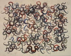 Philip Taaffe - California King Snake (Ringed Phase), 1997