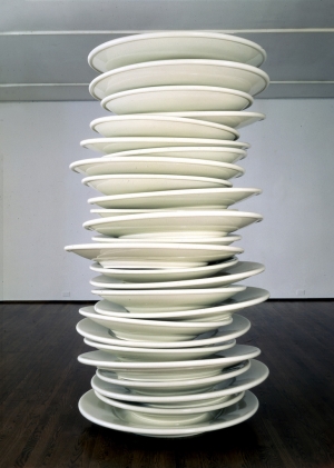 Robert Therrien - No title, 1993, ceramic epoxy on fiberglass