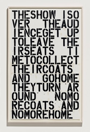 Christopher Wool - Untitled, 1991, enamel on paper