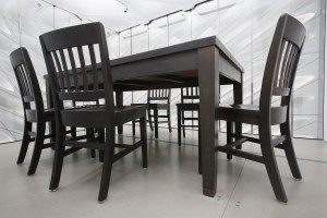 Robert Therrien - Under the Table, 1994, wood, metal and enamel