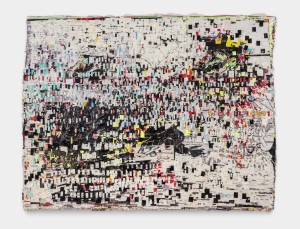 Mark Bradford - (Untitled) a.k.a. Gwen, 2005 - 2006, mixed media on canvas