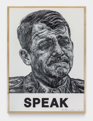 Robbie Conal - Speak, 1987