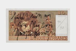Joseph Beuys - Nylon-Geld (Nylon Money), 1979, 40 black and white photographs by Werner Krüger, in box