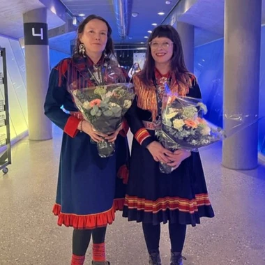 Marja Helander and Liselotte Wajstedt