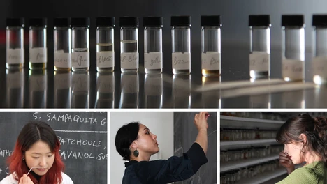 Portraits of the The Institute for Art and Olfaction team
