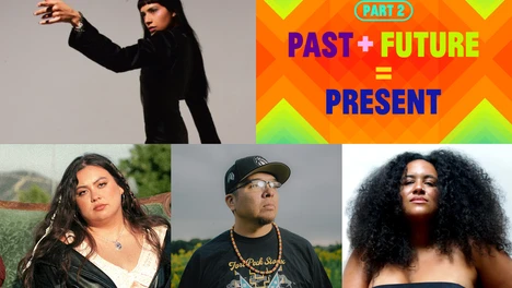 Collage of performers