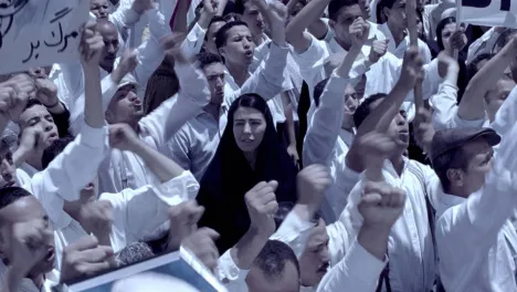 Video still from Shirin Neshat's Women Without Men.