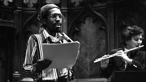 Julius Eastman, photograph by Ron Hammond