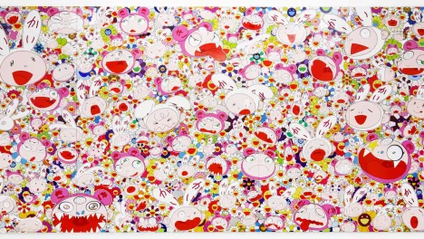  Hustle'n'Punch By Kaikai And Kiki by TAKASHI MURAKAMI