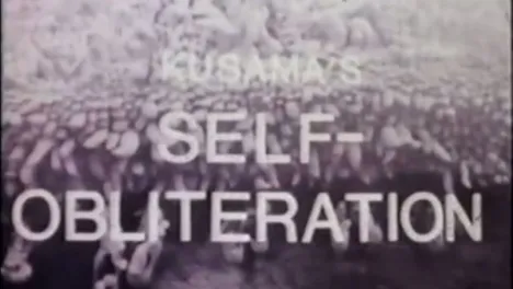 Title shot of Kusama's Self-Obliteration