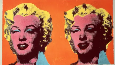 Andy Warhol Two Marilyns