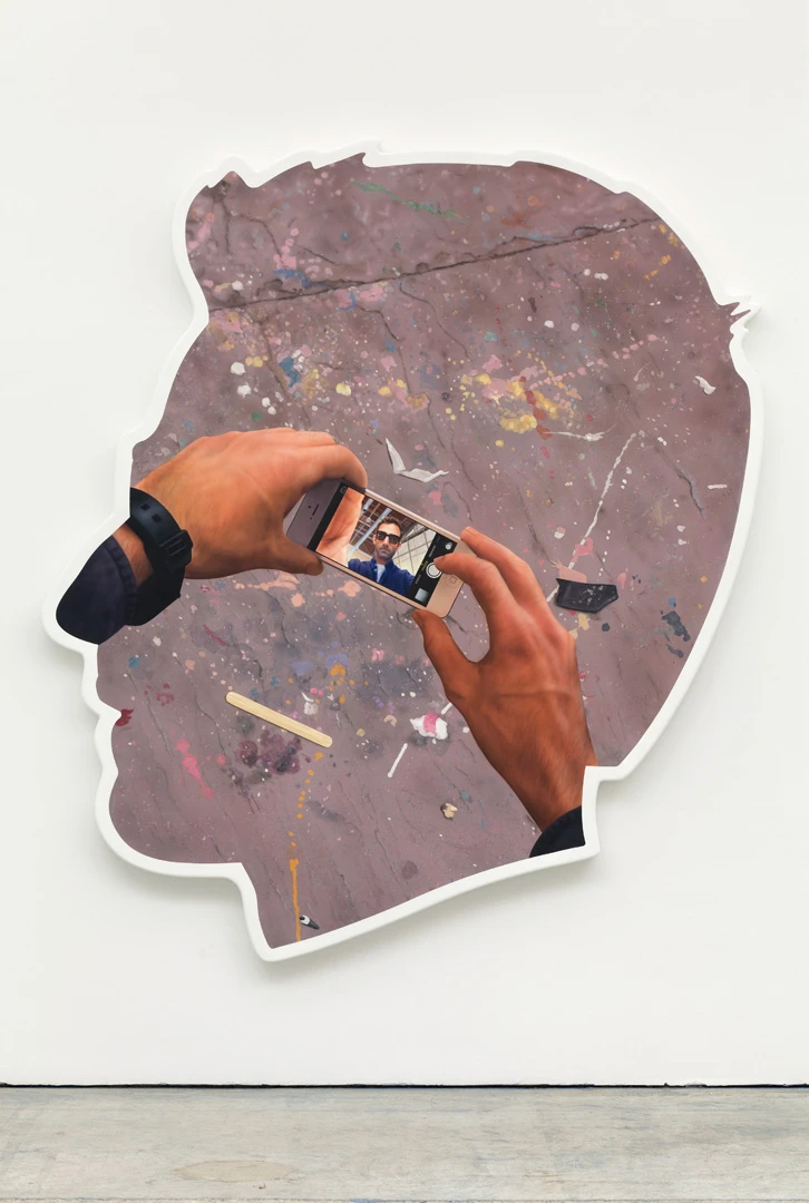 Self Portrait (Selfie and Studio Floor)