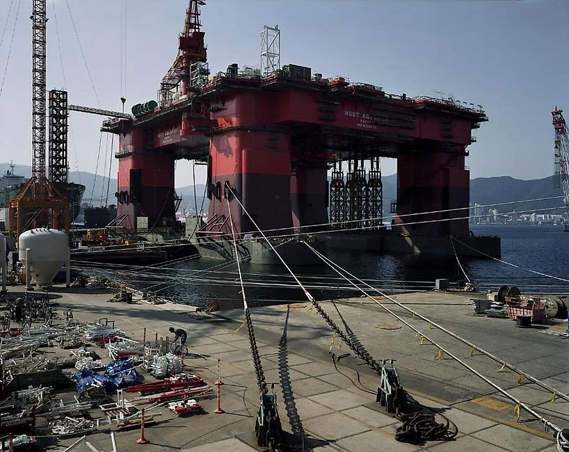 Semi Submersible Rig, DSME Shipyard, Geoje Island