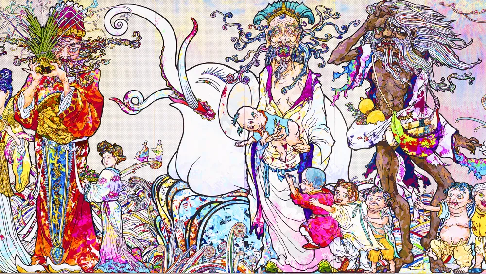 Takashi Murakami Goes to Moscow, but Keeps Politics at Bay