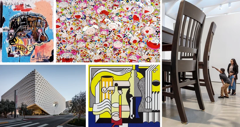 Collage of current BROAD artwork