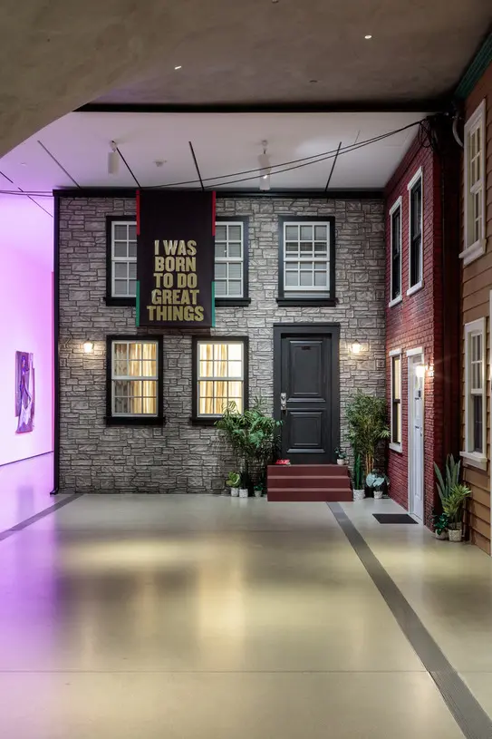 Mickalene Thomas All About Love Exhibition Facade shot