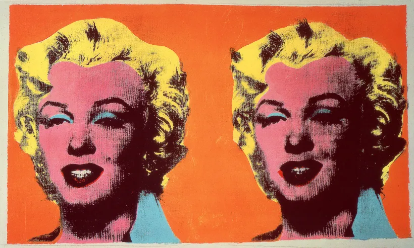 Artwork Image of Two Marilyns by ANDY WARHOL