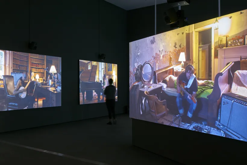 Ragnar Kjartansson's The Visitors installation photo