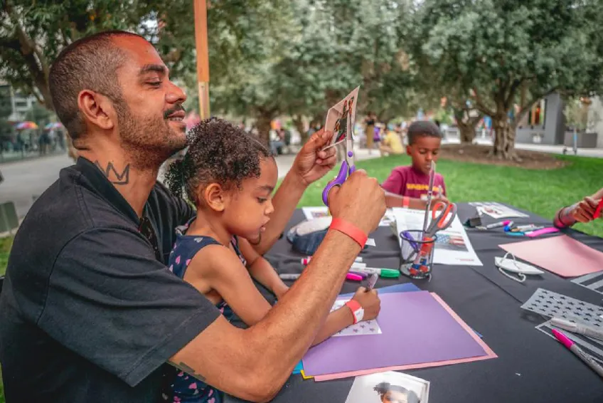 Family Weekend Workshops: Expression of Self, Basquiat Inspired Self-Portraits