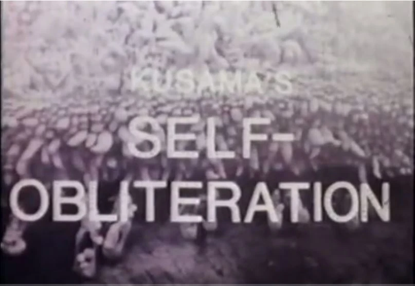 Title shot of Kusama's Self-Obliteration