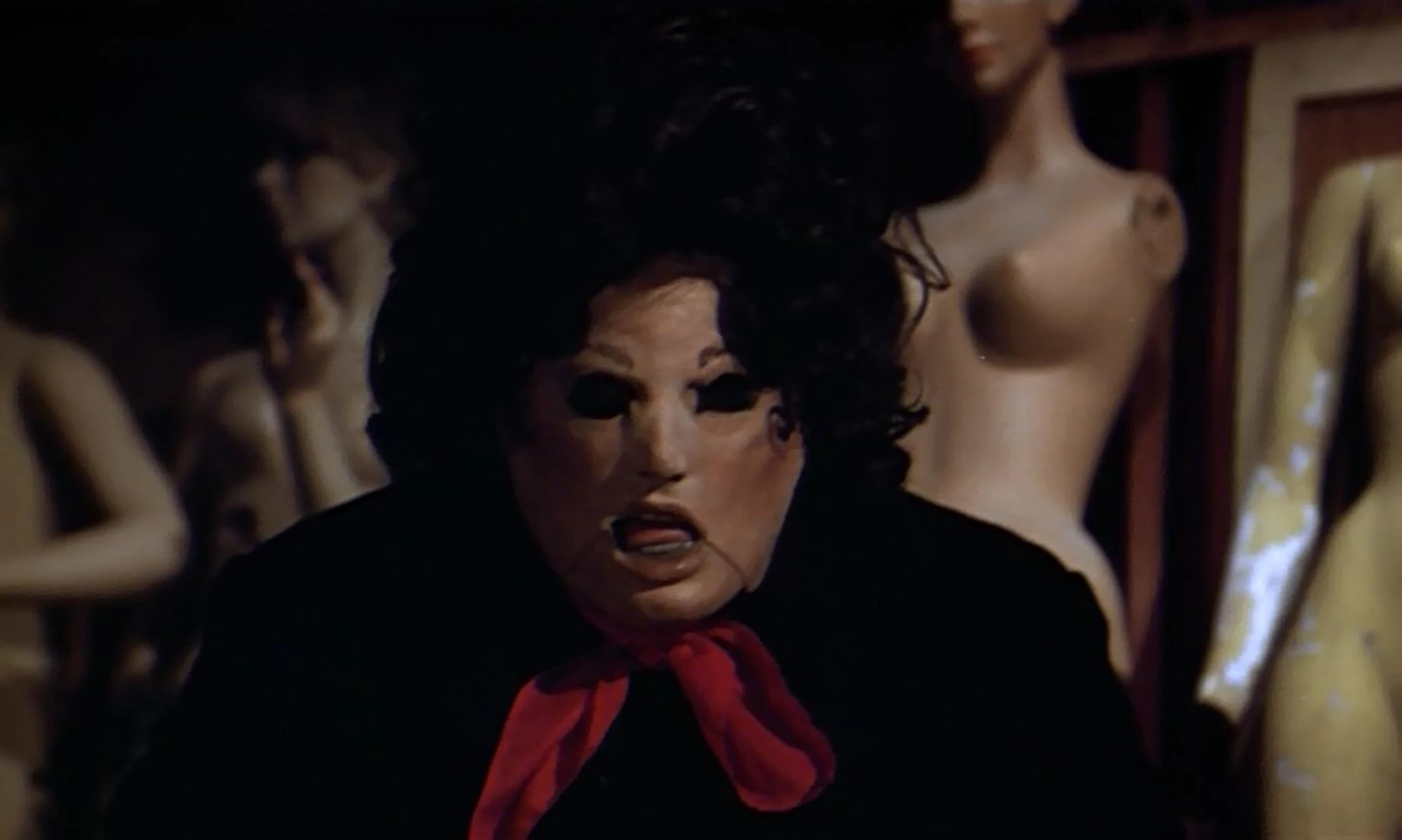 A film still from David Smoeller's "Tourist Trap".