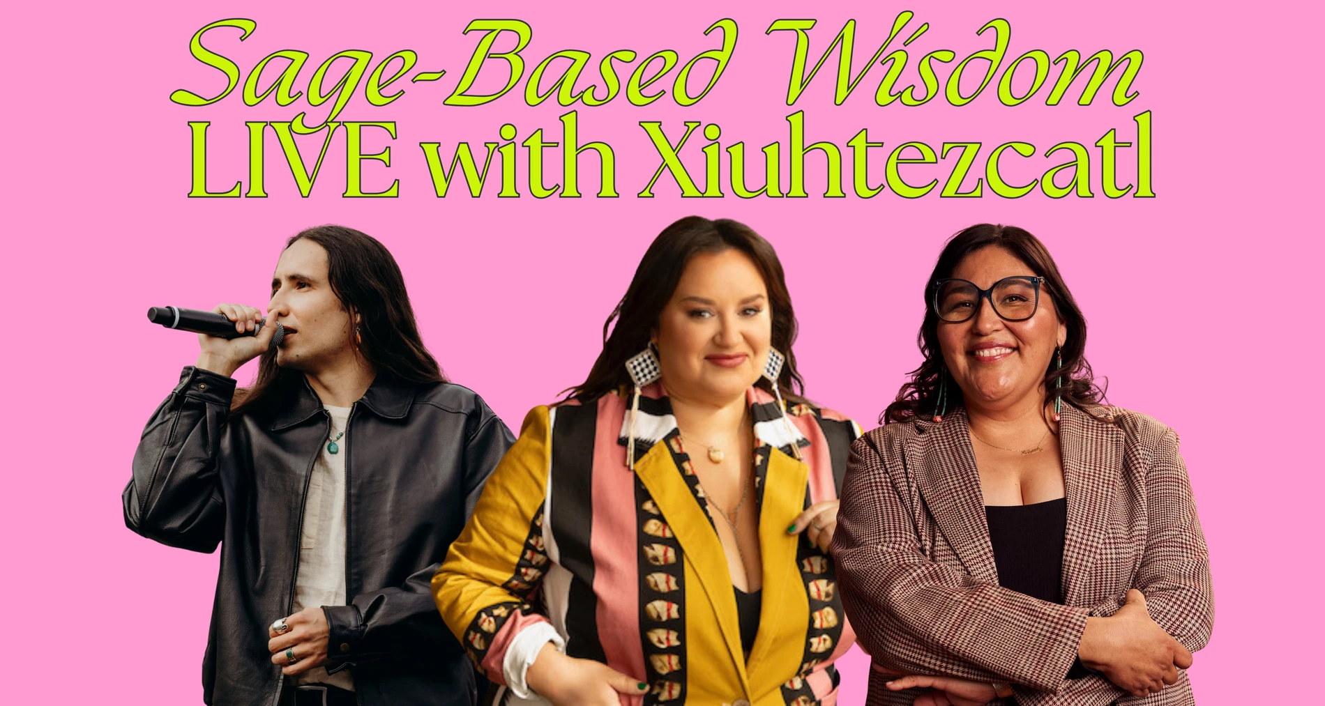 Collage of performers