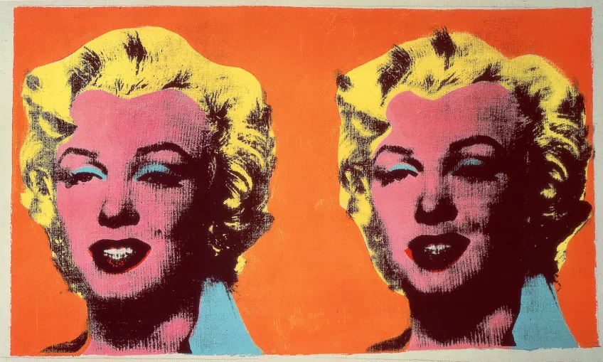 Andy Warhol Two Marilyns