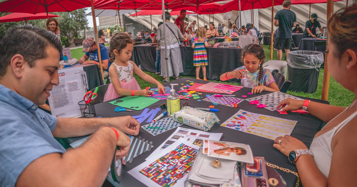 Family Weekend Workshops: Recycle, Reuse, Dance, Drum! | The Broad