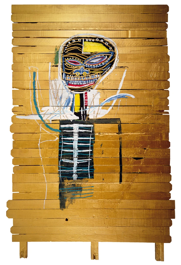 限定マット額装品/ジャン＝ミシェル・バスキア/Gold Griot 1984 Gold Griot - Jean‐Michel Basquiat | The Broad