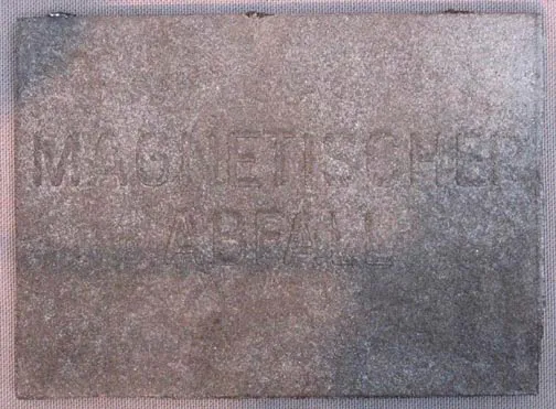 Magnetischer Abfall - Joseph Beuys