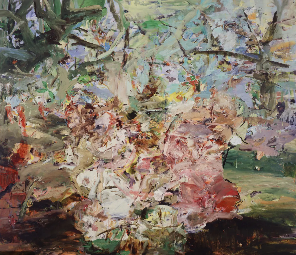 Cecily Brown - Figures in a Landscape 2, 2002, oil on linen