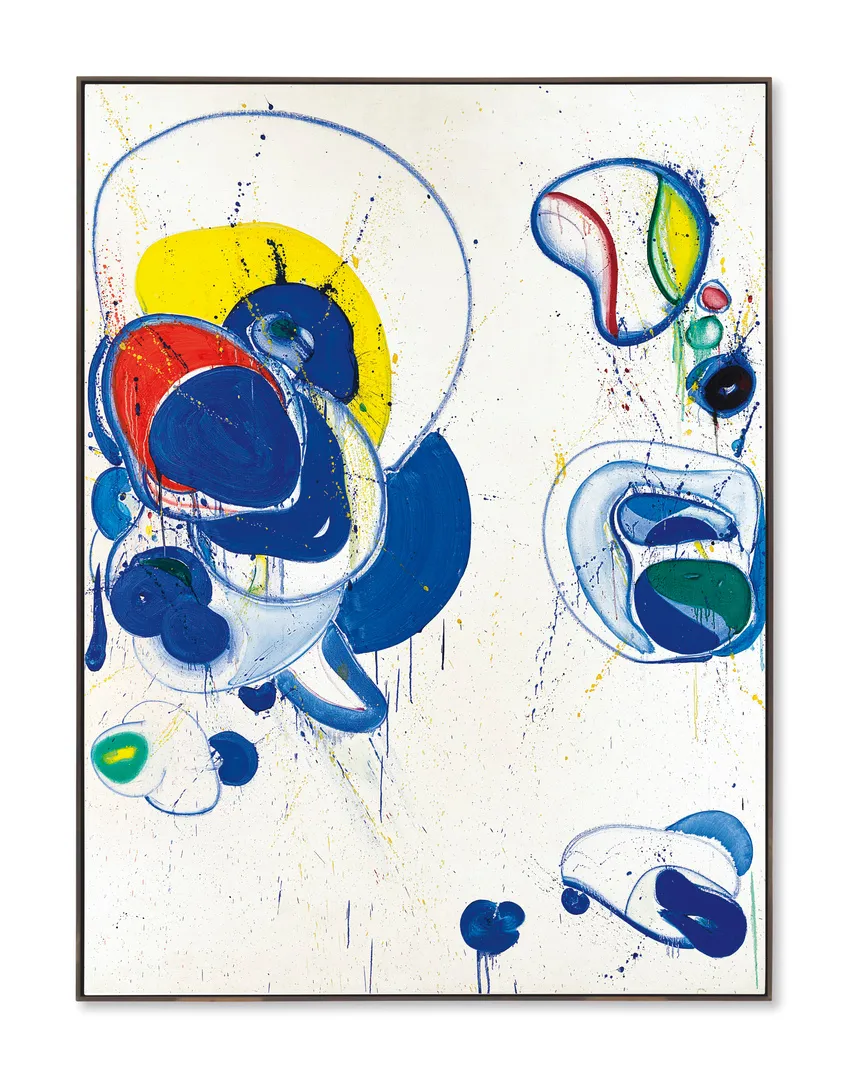 Why Then Opened II - Sam Francis | The Broad