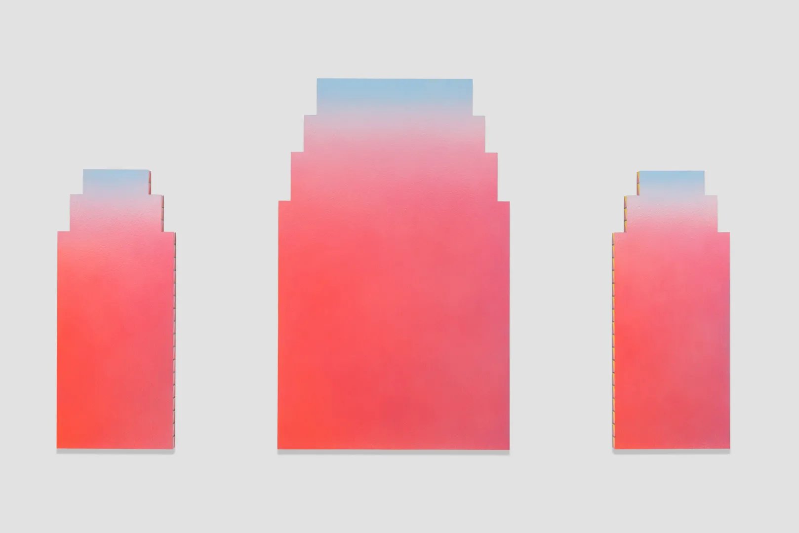 Untitled (Tiled Flat Triptych) - Alex Israel | The Broad