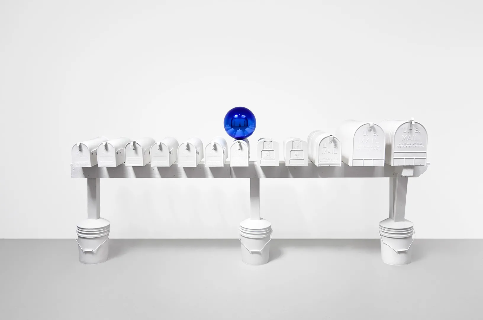 Gazing Ball (Mailboxes) - Jeff Koons | The Broad