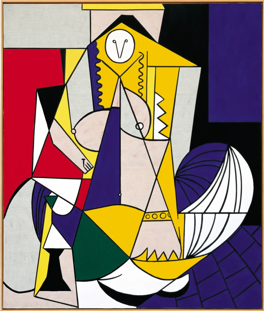 Roy Lichtenstein - Femme d&#039;Alger, 1963, oil on canvas